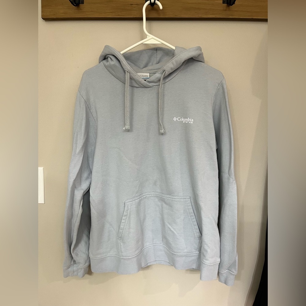 Women’s Columbia Hoodie Sweatshirt, Blue, Medium